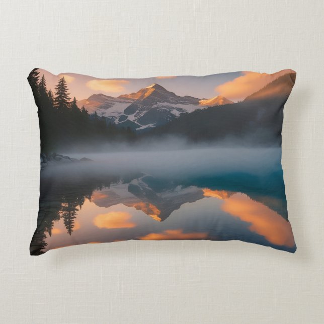 Cozy Comfort Meets Stylish Design  Accent Pillow (Front)