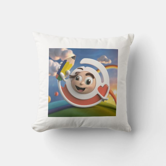 "Cozy Comfort: Soft and Stylish Throw Pillow  (Front)