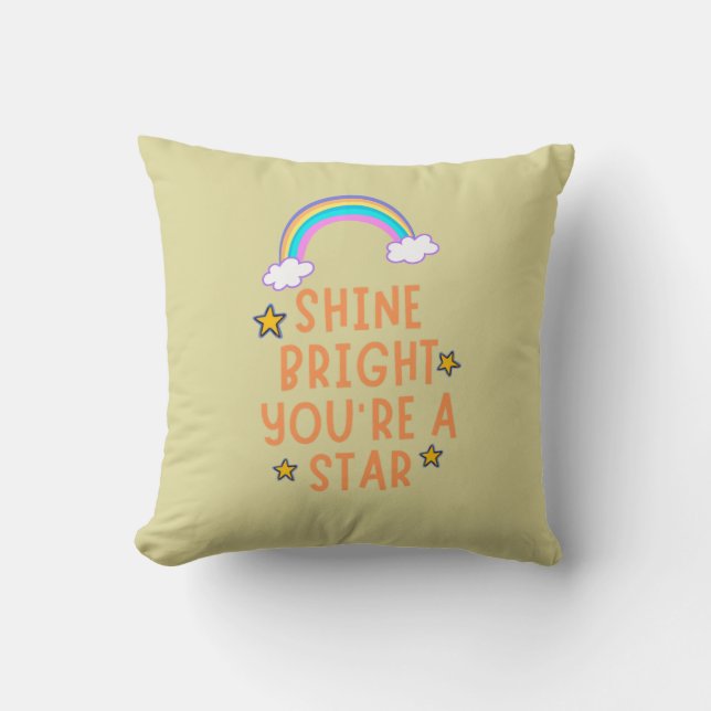 Cozy Comfort: Soft Throw Pillow for Any Room (Front)