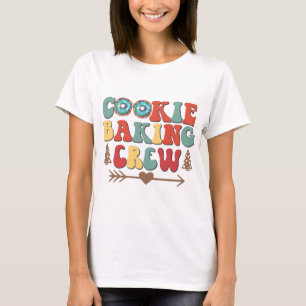 Cozy Cookie Baking Crew - Fun Kitchen Essentials T-Shirt