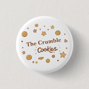 Cozy Cookie Delights 1 Inch Round Button