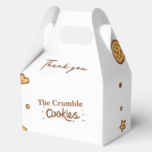 Cozy Cookie Delights  Favor Boxes