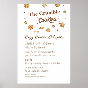 Cozy Cookie Delights Poster