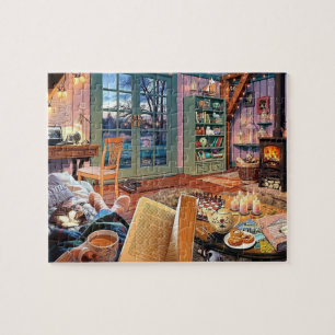 Cozy Cottage Jigsaw Puzzle
