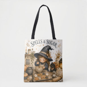 Cozy Cottagecore Fall Kitchen Art Tote Bag