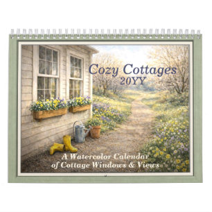 Cozy Cottages 2026 – A Watercolor Calendar