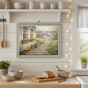 Cozy Cottages 2027 – A Watercolor Calendar