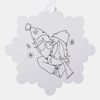 Cozy Couple Ornament Card