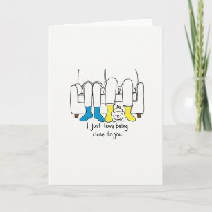 Cozy Couple Pet Love Card