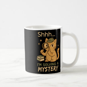 Cozy Crime Club Mystery Reader Bookish Sleuth Gift Coffee Mug