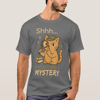 Cozy Crime Club Mystery Reader Bookish Sleuth Gift T-Shirt