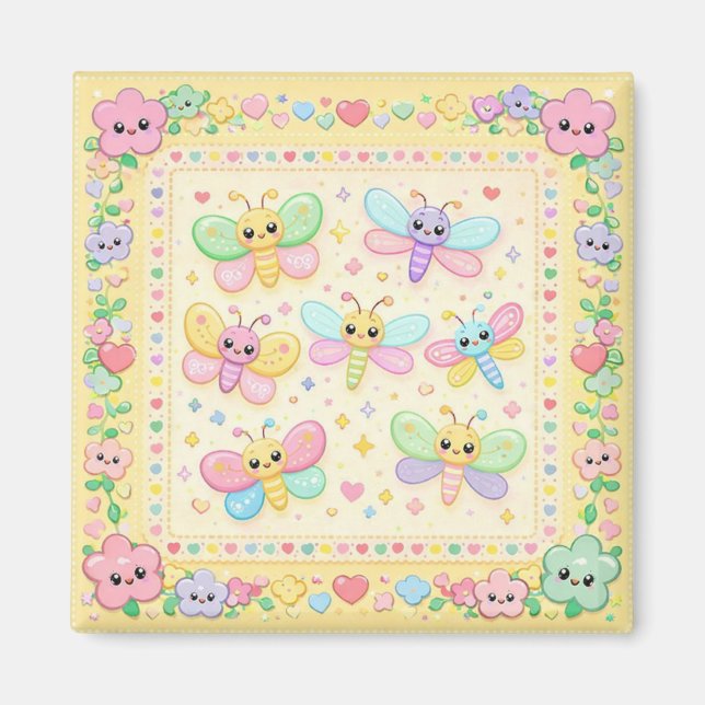 Cozy Critters  Magnet (Front)