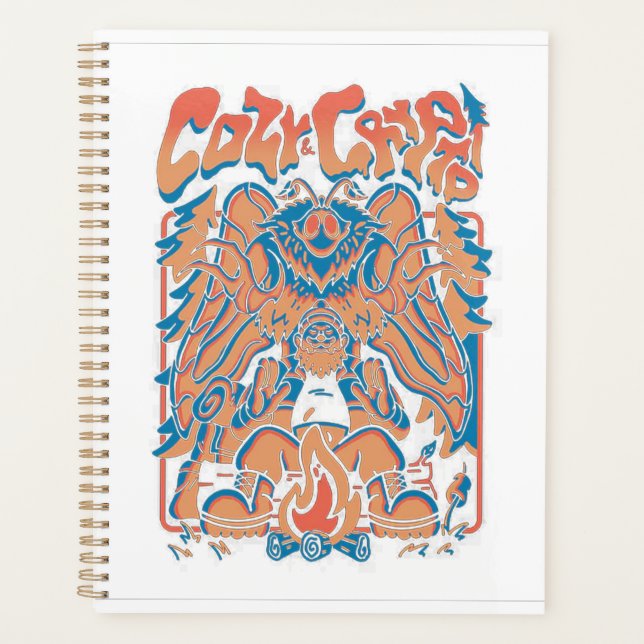 Cozy & Cryptid Planner (Front)