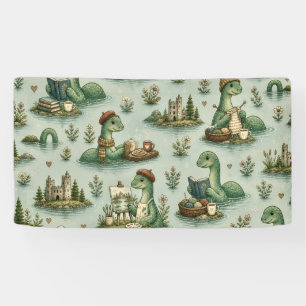 Cozy Cryptids Nessie Loch Ness Monster hobbies  Banner