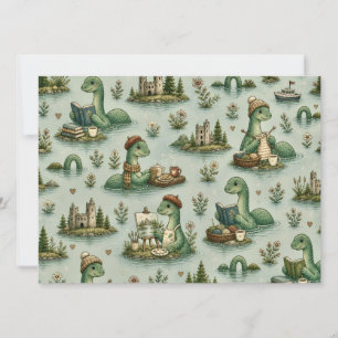 Cozy Cryptids Nessie Loch Ness Monster hobbies Card