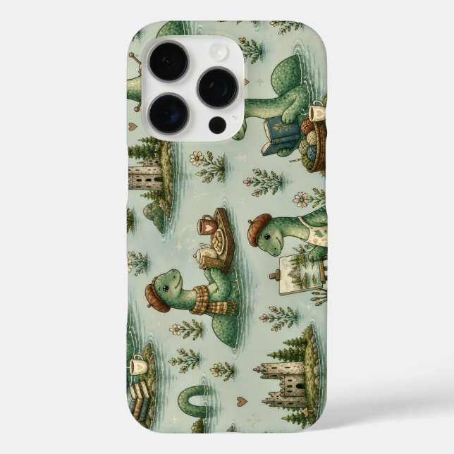 Cozy Cryptids Nessie Loch Ness Monster hobbies  Case-Mate iPhone Case (Back)