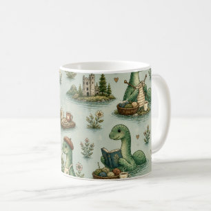Cozy Cryptids Nessie Loch Ness Monster hobbies  Coffee Mug