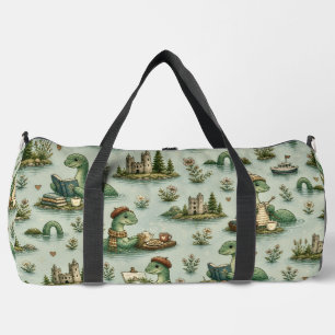 Cozy Cryptids Nessie Loch Ness Monster hobbies Duffle Bag
