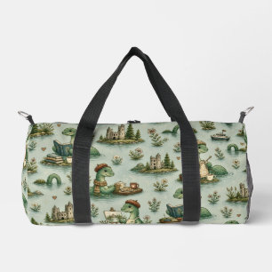 Cozy Cryptids Nessie Loch Ness Monster hobbies Duffle Bag