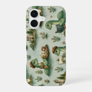 Cozy Cryptids Nessie Loch Ness Monster hobbies iPhone 16 Case