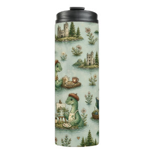 Cozy Cryptids Nessie Loch Ness Monster hobbies  Thermal Tumbler
