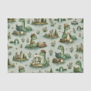 Cozy Cryptids Nessie Loch Ness Monster hobbies  Tissue Paper