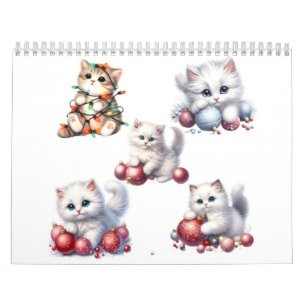 Cozy Cute Christmas Cats Countdown Calendar 2026
