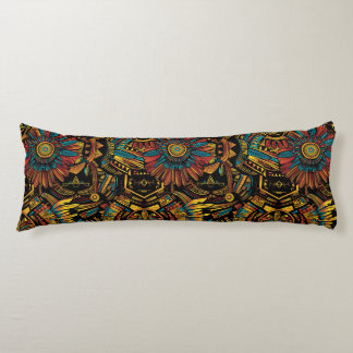 Cozy Cyan "Aztec Dream" Comfort Pouffe Body Pillow