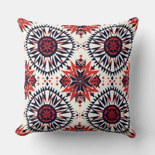 Cozy Cyan "Cosmic Interlock" Plush Sherpa Blanket Throw Pillow