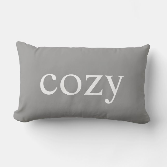 cozy decorative pillow (Front)