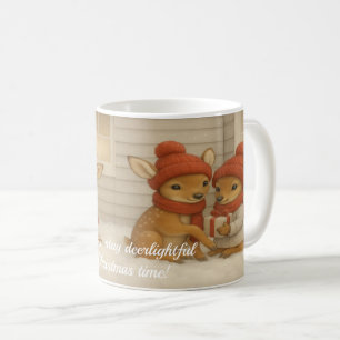 Cozy Deer Mug for Christmas Lovers
