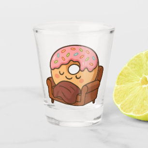 Cozy Doughnut Nap Shot Glass