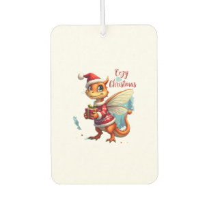 Cozy Dragonfly Christmas Air Freshener