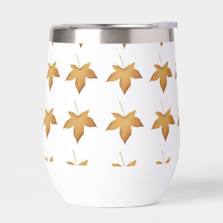 Cozy Fall Autumn Leaves Pattern Aesthetic Design