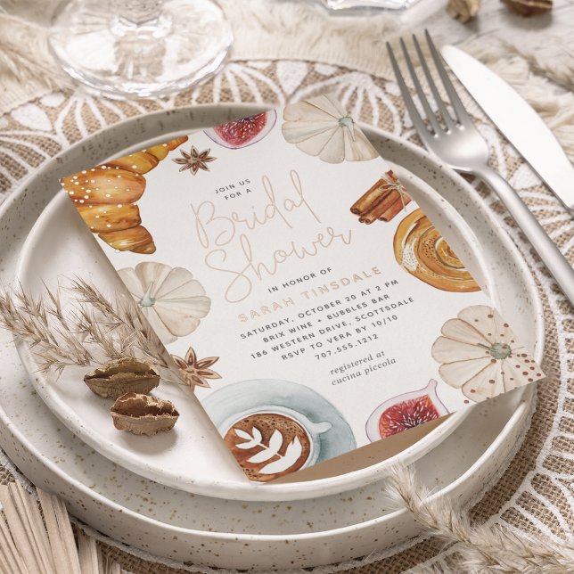 Cozy Fall Bridal Shower Brunch Rose Gold (Creator Uploaded)