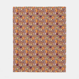 Cozy Fall Fleece Blanket