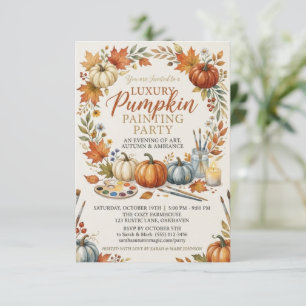 Cozy Fall Harvest Dinner Party Invitation 2026 Pri