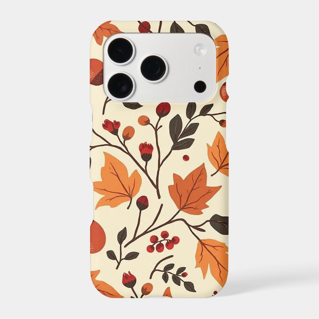 Cozy Fall Phone Case (Back)