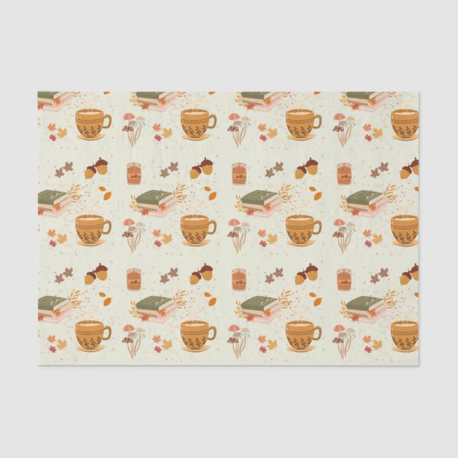   Cozy Fall Tissue Paper (Front)