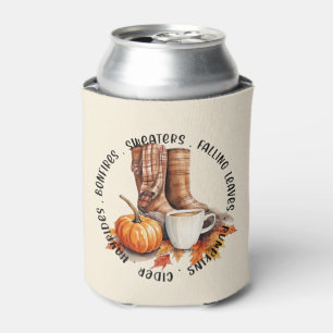 Cozy Fall Vibes – Boots, Pumpkin Spice, Bonfires Can Cooler