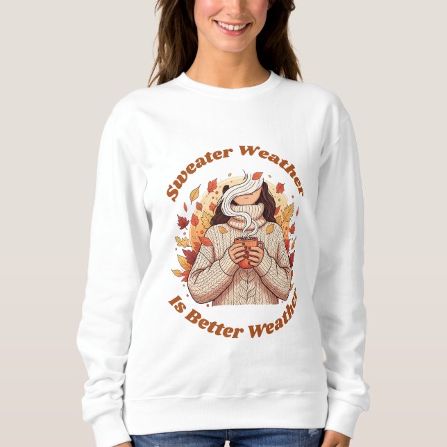 Cozy Fall Vibes Collection –  Sweatshirt (Front)