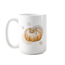 Cozy Fall Vibes in Every Sip - Boho Pumpkin Mug