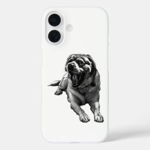 Cozy Fall Yawn iPhone 16 Case