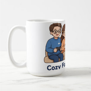 Cozy Family Gamers Mug - Family Gaming Gift