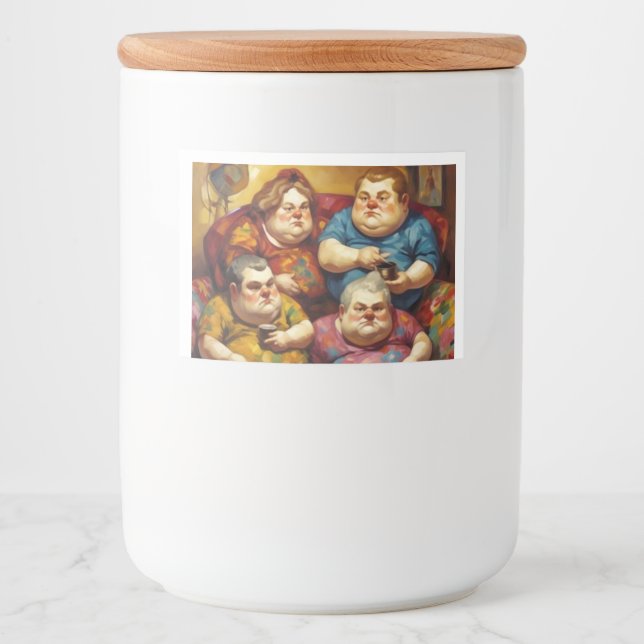 Cozy Family Jar Label (Front)
