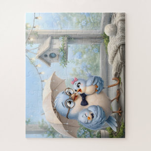 Cozy Father Bird Family Puzzle