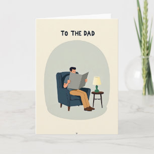 Cozy Fathers Day Moment Card