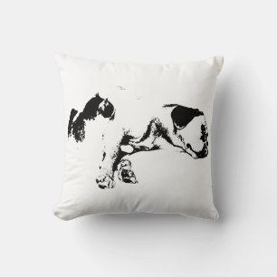 Cozy Fireside Duo Throw Pillow