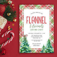 Cozy Flannel and Friends Christmas Party