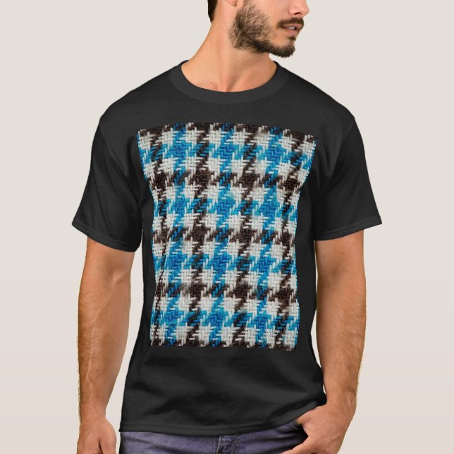Cozy flannel fabric, textural background. T-Shirt (Front)